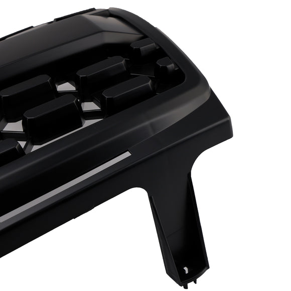 Toyota Tacoma 1997 1998 1999 2000 TRD PRO Style Matte Black Grill Honeycomb Front Grille With LED Light & TOYOTA Letter