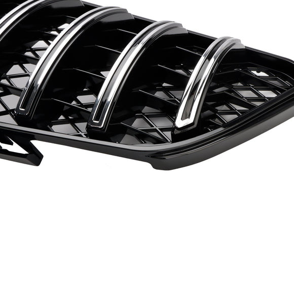 Mercedes Benz R-Klasse W251 GT Style Frontgrill 2005-2010 Lufteinlass Kühlergrill Stoßstange Chromgrill mit Stern-Emblem