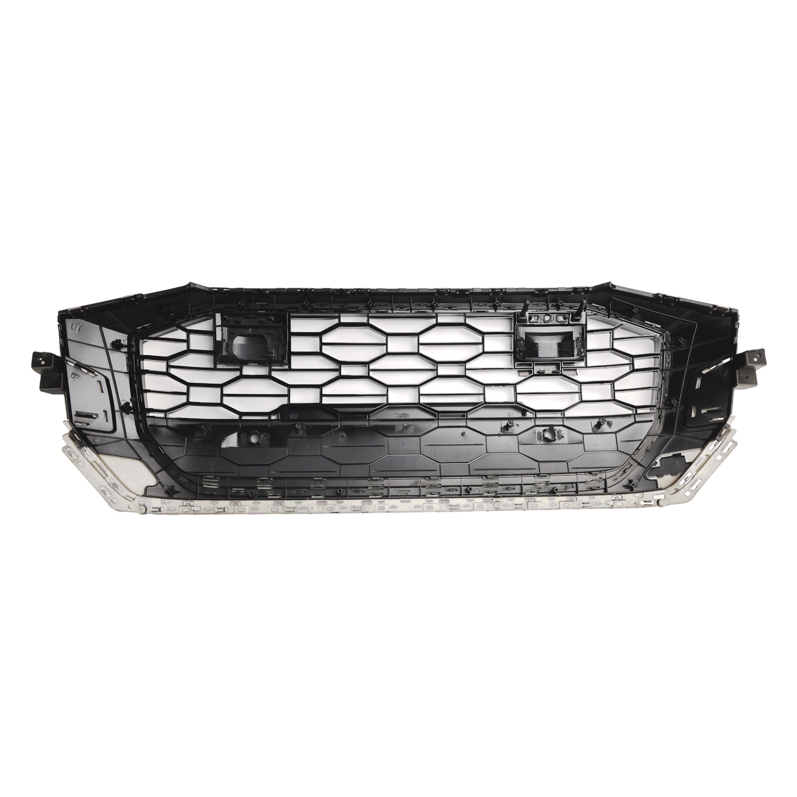 Audi Q8 SQ8 2019-2023 RSQ8 Style Grille de calandre avant en nid d'abeille Grille de calandre noire brillante