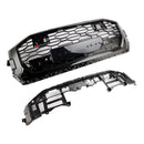 Audi Q8 SQ8 2019-2023 RSQ8 Style Front Honeycomb Mesh Grill Gloss Black Grille-14