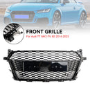 2014-2023 Audi TT / TTS MK3 FV Honeycomb Front Grille RS Mesh Air Intake Radiator Black Grill-4
