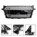 2014-2023 Audi TT / TTS MK3 FV Honeycomb Front Grille RS Mesh Air Intake Radiator Black Grill-5