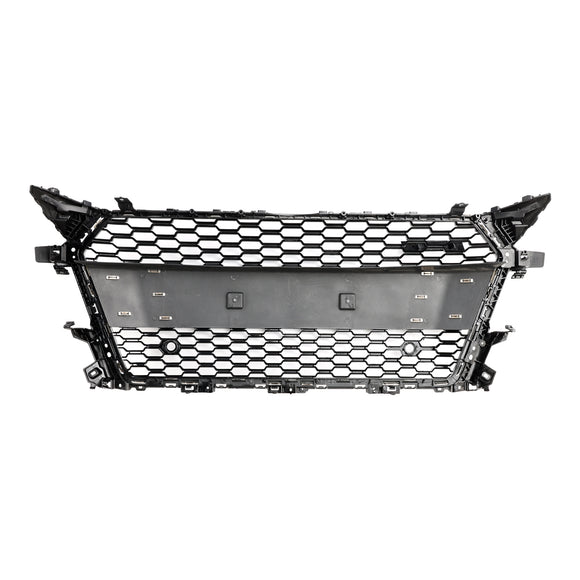 2014-2023 Audi TT / TTS MK3 FV Honeycomb Front Grille RS Mesh Air Intake Radiator Black Grill