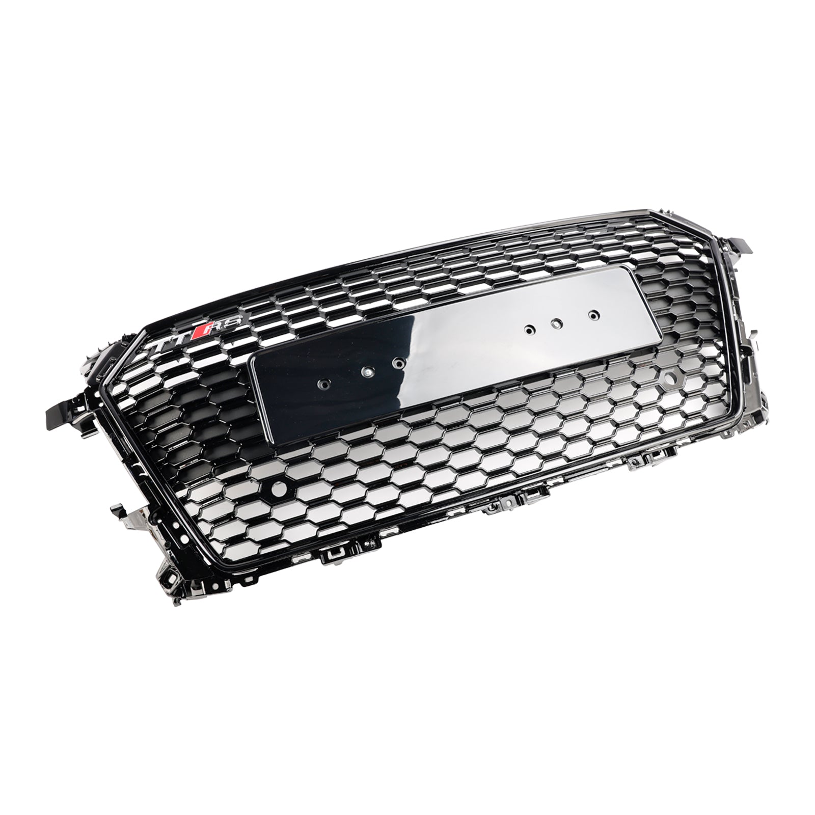 Audi TT TTS MK3 FV 8S 2014-2023 RS Style Front Honeycomb Grill Gloss Black Grille