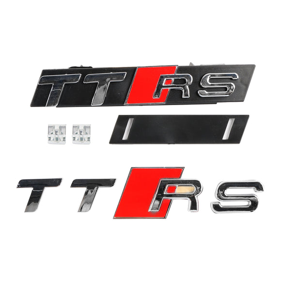 2014-2023 Audi TT / TTS MK3 FV Honeycomb Front Grille RS Mesh Air Intake Radiator Black Grill