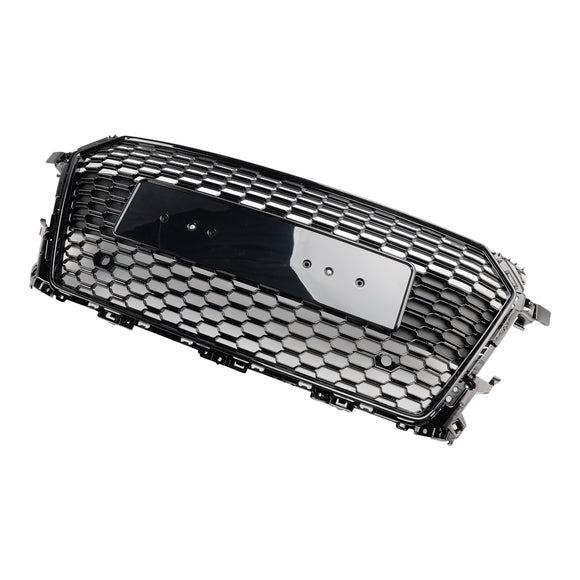 2014-2023 Audi TT / TTS MK3 FV Honeycomb Front Grille RS Mesh Air Intake Radiator Black Grill