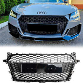 2014-2023 Audi TT/TTS MK3 FV calandre avant en nid d'abeille RS maille radiateur d'admission d'air grille noire