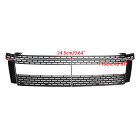 2012-2015 Ford Ranger T6 PX1 Raptor Calandre supérieure de remplacement de pare-chocs avant Grille noire avec lettre FORD - 0