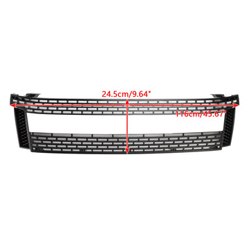 2012-2015 Ford Ranger T6 PX1 Raptor Front Grill Upper Bumper Replacement Black Grille With FORD Letter - 0
