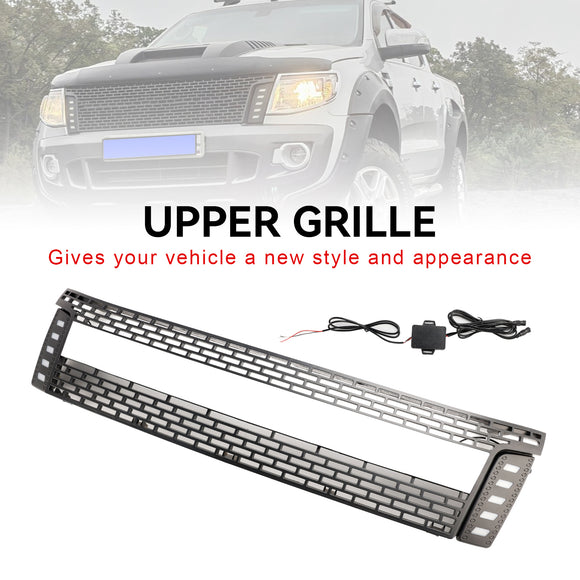 Grade dianteira do preto do estilo da ave de rapina da grade dianteira da guarda florestal T6 PX1 2012-2015 de Ford com letra de FORD