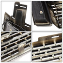 Style rapace | Ford Ranger T6 PX1 | Noir mat | 2012 2013 2014 2015 | Grille de radiateur d'admission d'air avant avec lumière LED-5