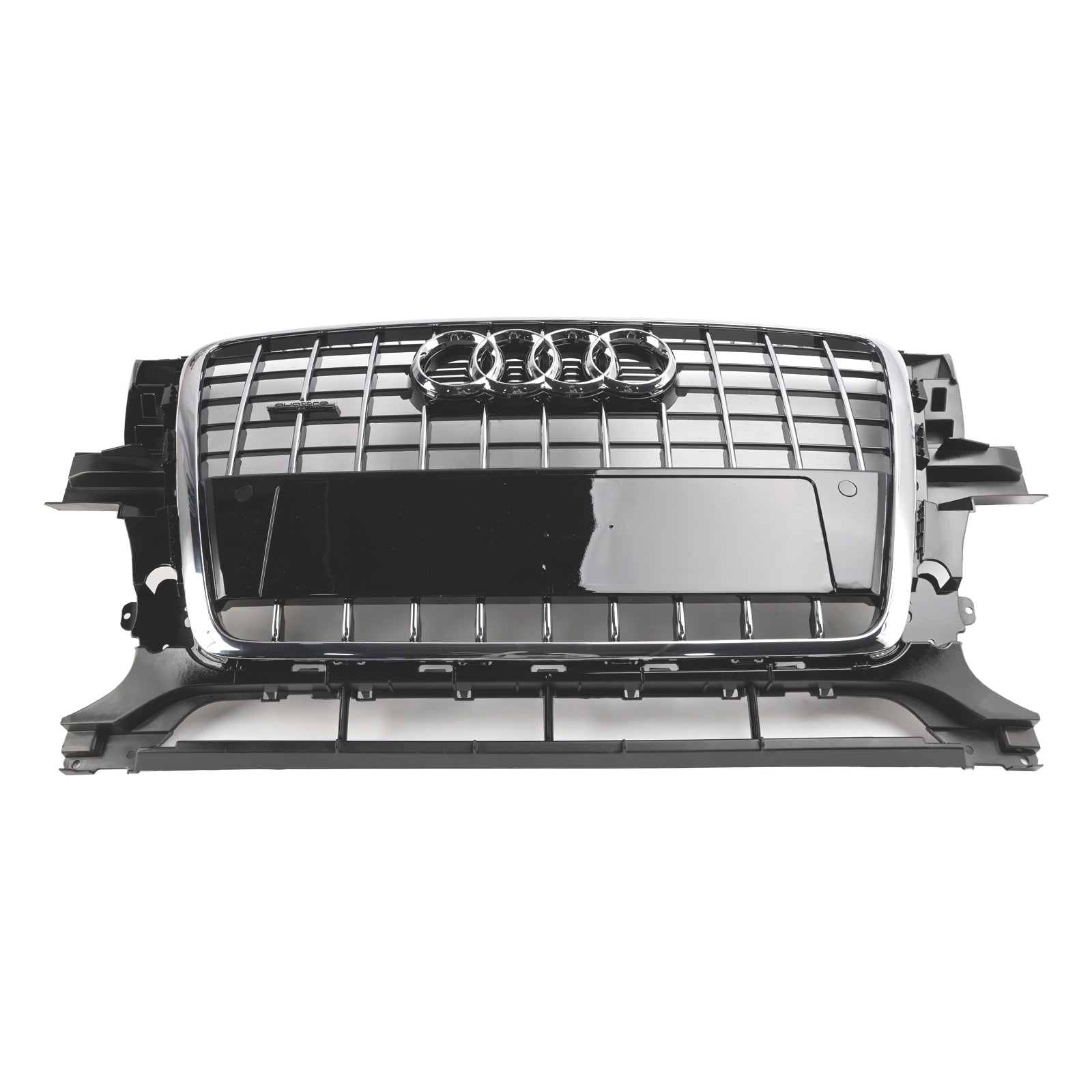 Audi Q5 2009-2012 Front Bumper Horizontal Slat Grill Chrome Grille