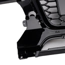 2009-2012 Audi Q5 / Q5 Sline Black RSQ5 Honeycomb Style Grille Front Bumper Replacement Grill W/ Ring Emblem-7