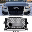 2009-2012 Audi Q5 / Q5 Sline Black RSQ5 Honeycomb Style Grille Front Bumper Grill-4