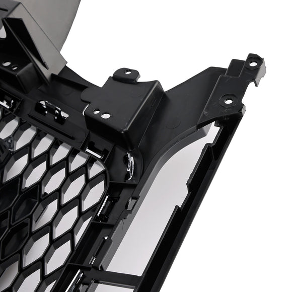 Audi Q5 SQ5 2009-2012 Grade dianteira cromada/preta RS estilo favo de mel grade superior do para-choque