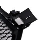 Audi Q7 / Q7 Sline / SQ7 2016-2019 RSQ7 Quattro Style Grill Front Bumper Honeycomb Mesh Replacement Black Grille-7
