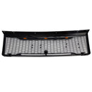 1992-1996 Ford F150 Raptor Style Grill Matte Black Front Bumper Grille W/ LED Light & FORD Letter-10