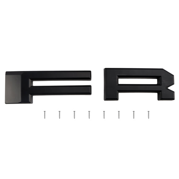 1992-1996 Ford F150 Raptor Style Grill Grille de pare-chocs avant noir mat avec lumière LED