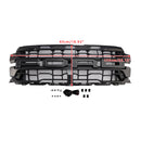 2024–2025 Ford F150 Raptor SVT Grill Frontstoßstange, schwarzer Ersatzgrill mit LED-Licht-2