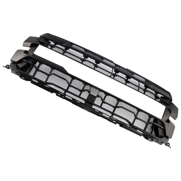 2024-2025 Ford F150 Raptor SVT Grill amortecedor dianteiro grade de substituição preta com luz LED + letra FORD