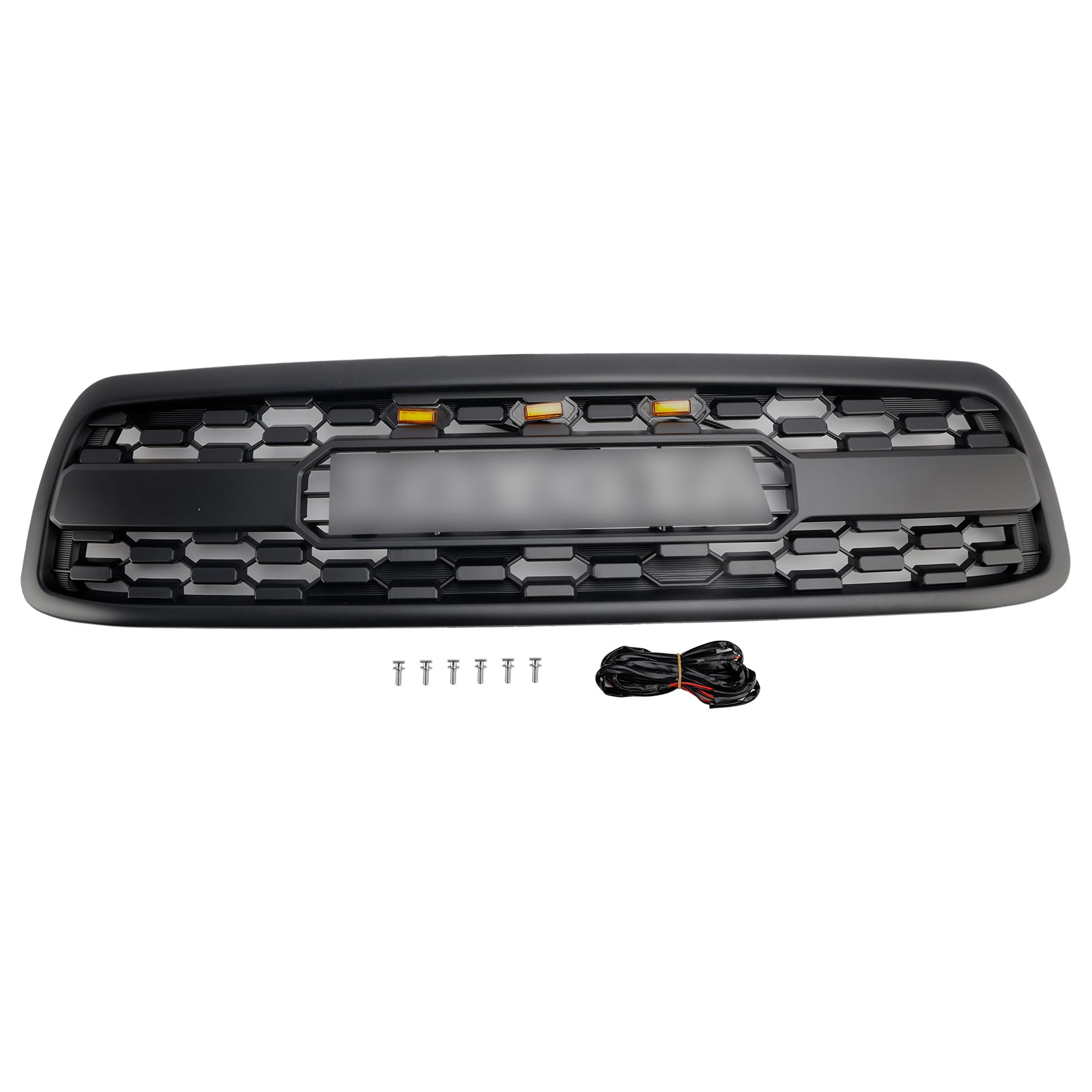 2000-2002 Toyota Tundra Grill anteriore Matte Black Bramper Grille TRD Pro Style W/ LED