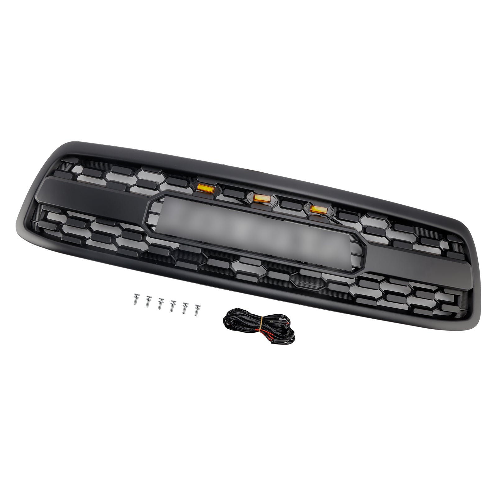 2000-2002 Toyota Tundra Grill anteriore Matte Black Bramper Grille TRD Pro Style W/ LED