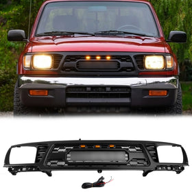 Griglia del paraurti anteriore a nido d'ape con griglia stile Toyota Tacoma TRD PRO 1995-1997