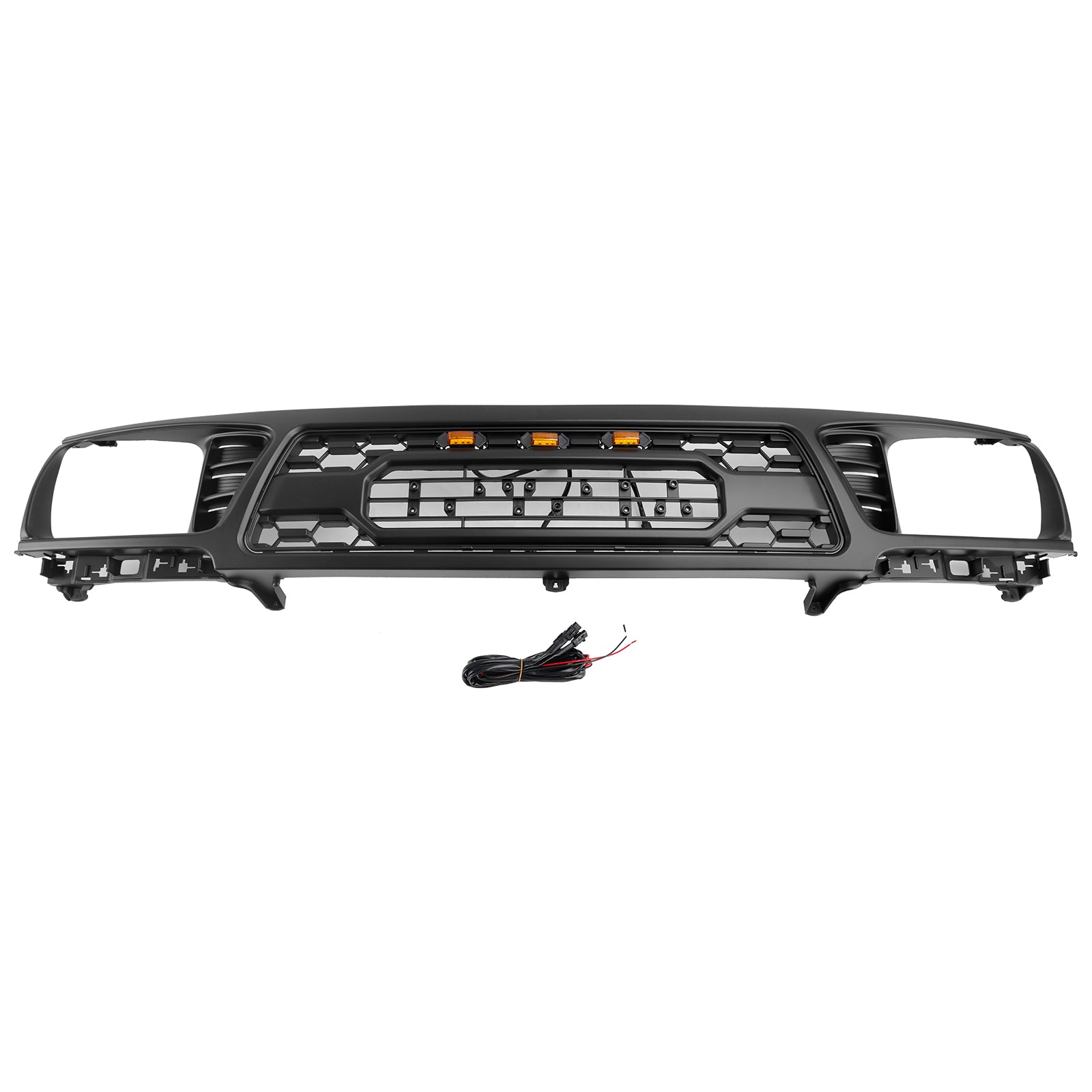 Style TRD PRO | Toyota Tacoma | 1995-1997 | Calandre noire | Calandre de remplacement avant avec éclairage LED