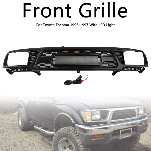 1995-1997 Toyota Tacoma TRD PRO Style Grill Grille de pare-chocs avant en nid d'abeille