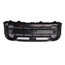 Pour Ford Ranger 2004-2011 calandre noire pare-chocs central avant Raptor Grill + lumière LED-10