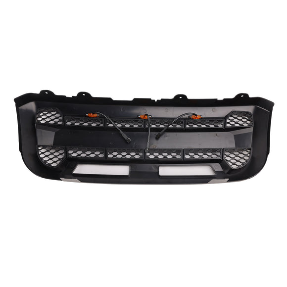 Pour Ford Ranger 2004-2011 calandre noire pare-chocs central avant Raptor Grill + lumière LED