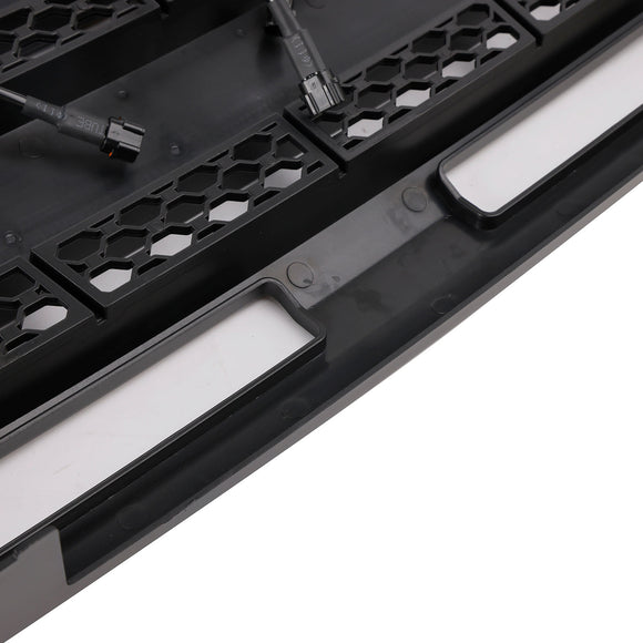 Pour Ford Ranger 2004-2011 calandre noire pare-chocs central avant Raptor Grill + lumière LED