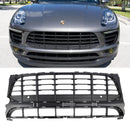 Porsche Macan 2015 2016 2017 2018 Parrilla delantera negra mate Rejilla de radiador de entrada de aire 95B807683H1E0 95B807683K1E0-3