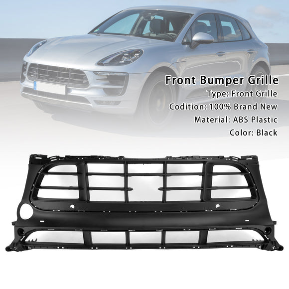2014–2017 Porsche Macan GTS Grill Frontstoßstange Ersatzgitter Schwarz 95B807683-AG 95B-807-683-AG-0K1