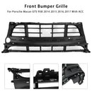 2014–2017 Porsche Macan GTS Grill Frontstoßstange Ersatzgitter Schwarz 95B807683-AG 95B-807-683-AG-0K1-4