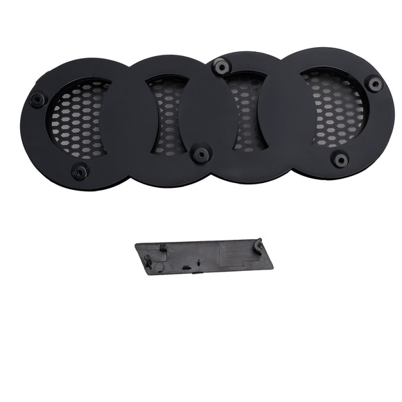 2010-2015 Audi A1 /A1 Sline RS Style Grille Gloss Black Front Bumper Honeycomb Mesh Sport Grill