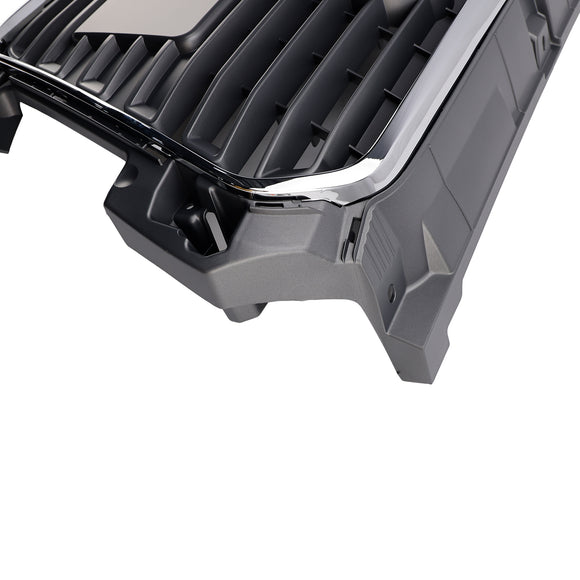 Parrilla de listones de malla cromada de repuesto para parachoques delantero de Audi A1/A1 S-Line 2010-2015