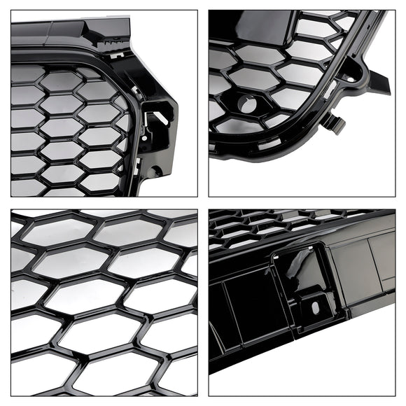 Audi A1 / A1 S-Line 2010-2015 Front Grille Honeycomb Style Air Intake Radiator Grill