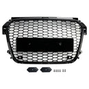 Audi A1 / A1 S-Line 2010-2015 Front Grille Honeycomb Style Air Intake Radiator Grill-9
