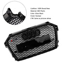 2014-2019 Audi A1/S1 8X RS Style calandre pare-chocs avant maille nid d'abeille calandre noire brillante-5