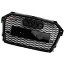 2014-2019 Audi A1/S1 8X RS Style calandre pare-chocs avant maille nid d'abeille calandre noire brillante-13