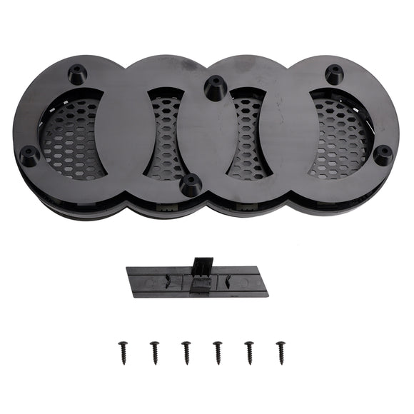 2014-2019 Audi A1/S1 8X RS Style calandre pare-chocs avant maille nid d'abeille calandre noire brillante