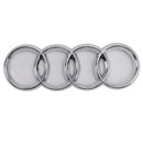 2014-2019 Audi A1/A1 Sline/S1 Calandre avant Pare-chocs avant Grille à lattes chromées avec emblème en anneau-9