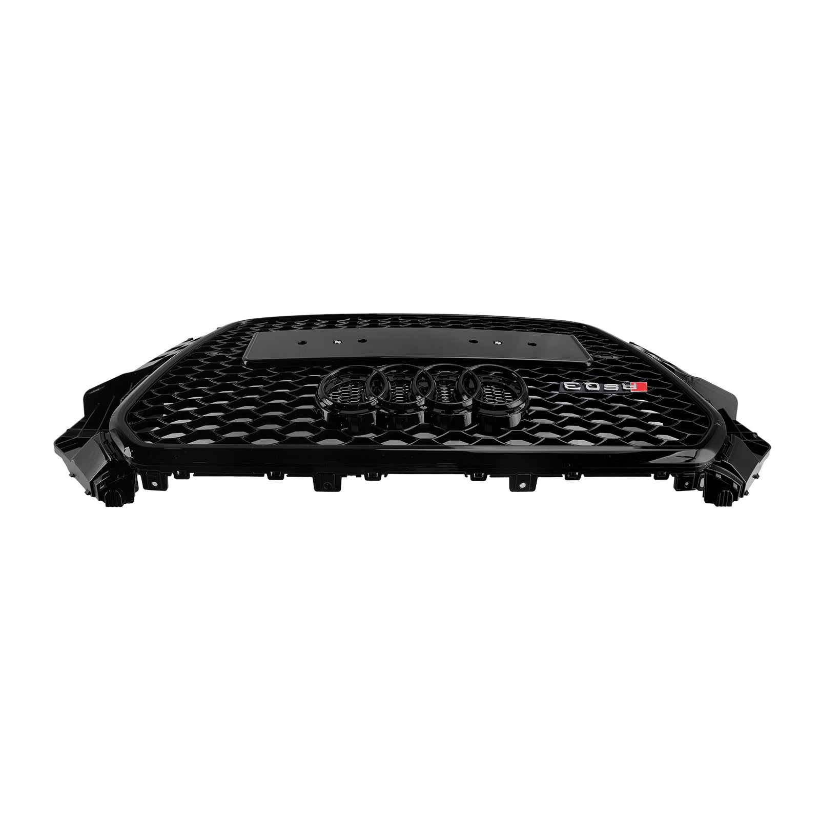 Audi Q3 / Q3 Sline 2011 2012 2013 2014 2015 Rejilla de entrada de aire del radiador de nido de abeja negra Parachoques RS Grill