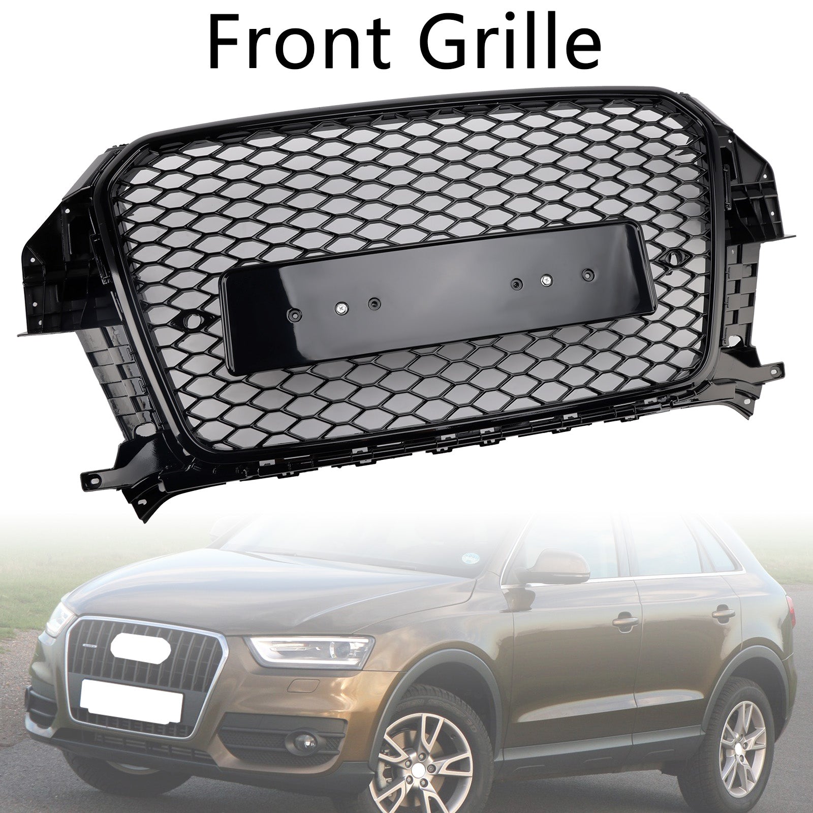 FOR RANGE ROVER Sport L494 2014-2023 Front Radiator Grille Grill Gloss