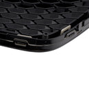 2004-2008 Audi A6 C6 Honeycomb Grill Front Bumper RS Style Black Grille With Ring Emblem-7