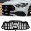 2020-2023 Mercedes Benz GLA-Class H247 GLA250 AMG Line GLA45 GTR Grill Front Bumper Replacement Black Grille-2