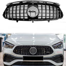 2020-2023 Mercedes Benz GLA-Class H247 GLA250 AMG Line GLA45 GTR Grill Front Bumper Replacement Black Grille-1