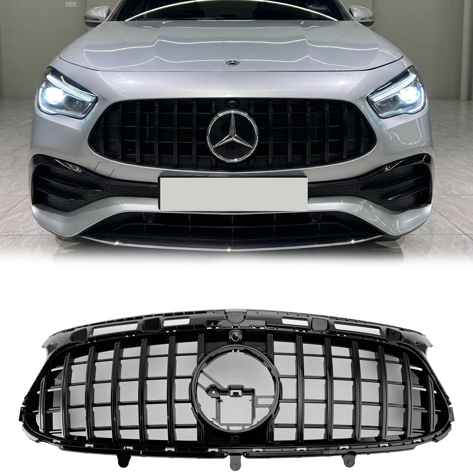 送料込みGLA メルセデス Mercedes 外装 フロントグリル