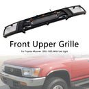 Toyota 4Runner 1992-1995 TRD PRO Grille noire de radiateur d'admission d'air Grille de pare-chocs avant-4
